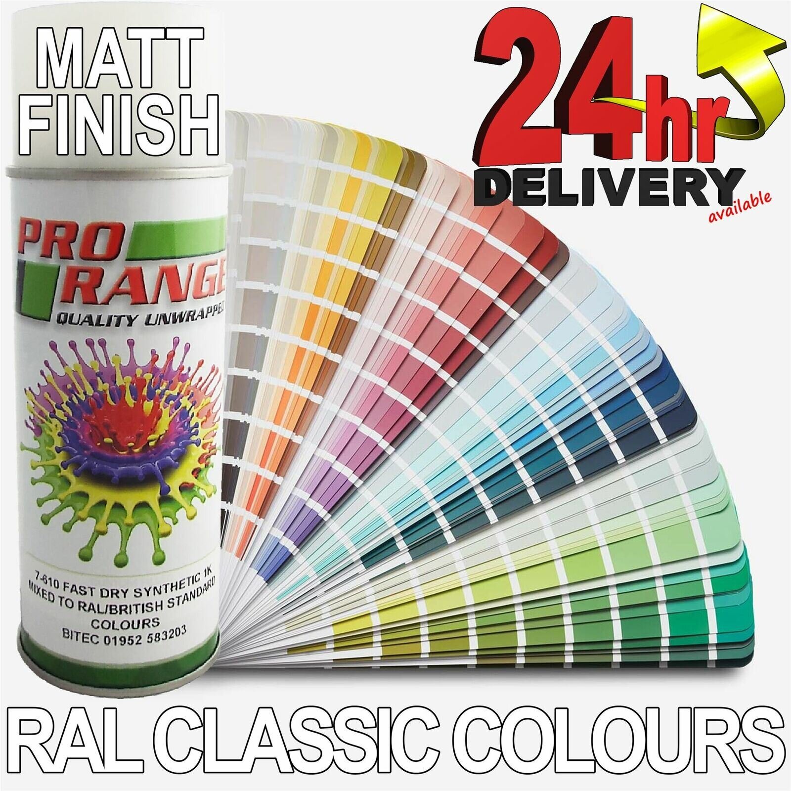 Pro Range 7-611 Matt Code: RAL 8003 Clay brown x1